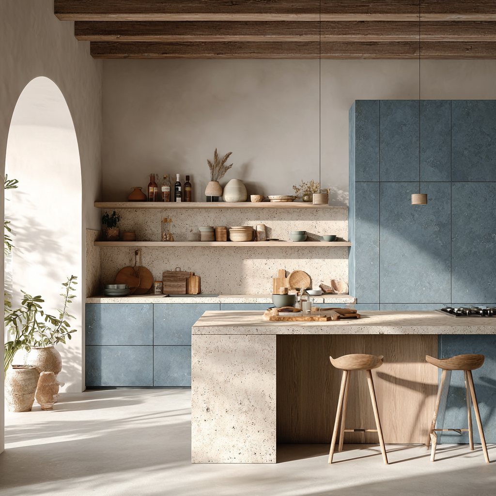 Cocina Mediterránea · Interiorismo Residencial · Materia Salina Studio